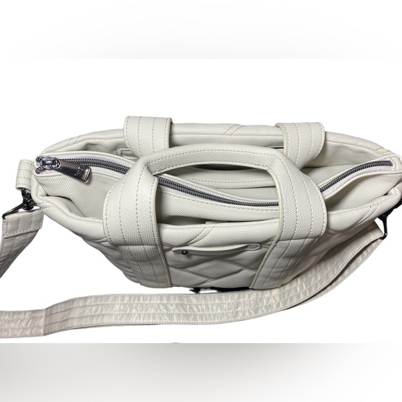 Lug Dory bag  Matte Luxe Crossbody Tote Handles Pebble purse GUC - Picture 8 of 13